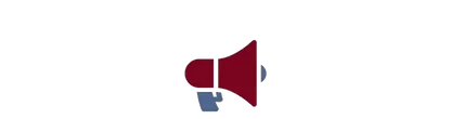 ifed-goals_to-help decorative icon of megaphone to represent the goal of helping to coordinate and publicize both national and international meetings on esthetic dentistry